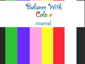 The Balance With Colour Journal