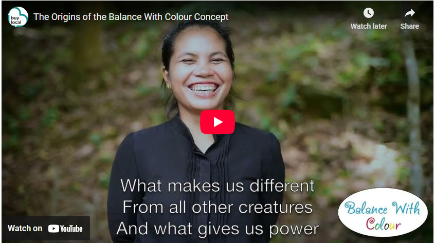 The Origins of Balance With colour