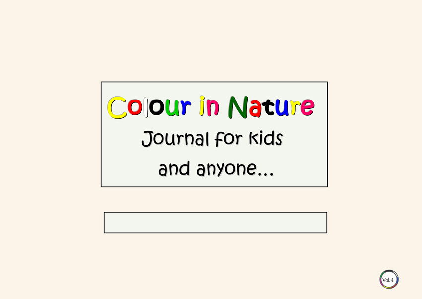 Colour in Nature Vol. 4 Journal for kids and anyone (eBook)
